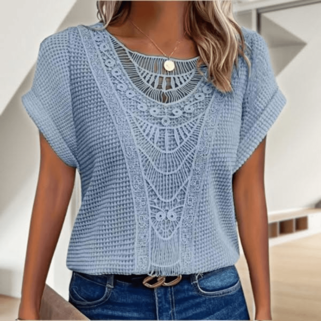 Rosé ™ | Blusa elegante de estilo Ibiza