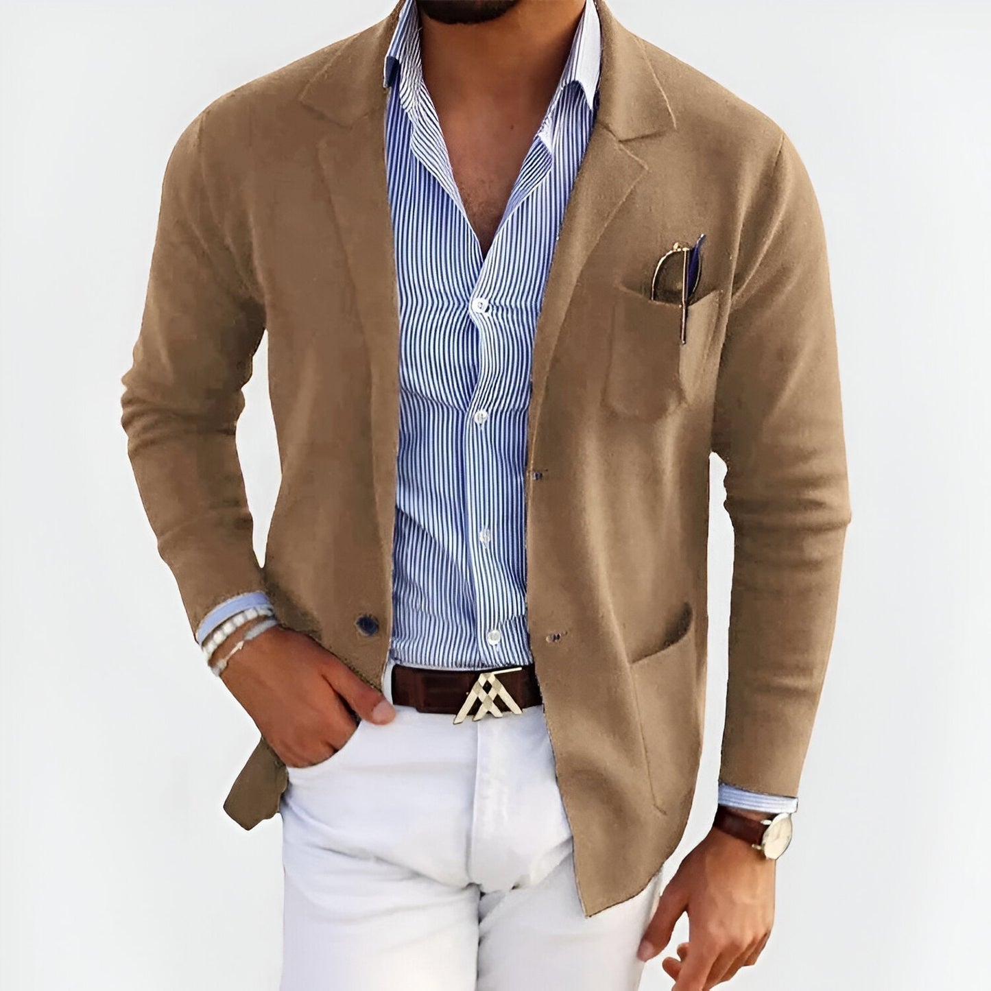 Javier - Chaqueta ligera y elegante para hombre