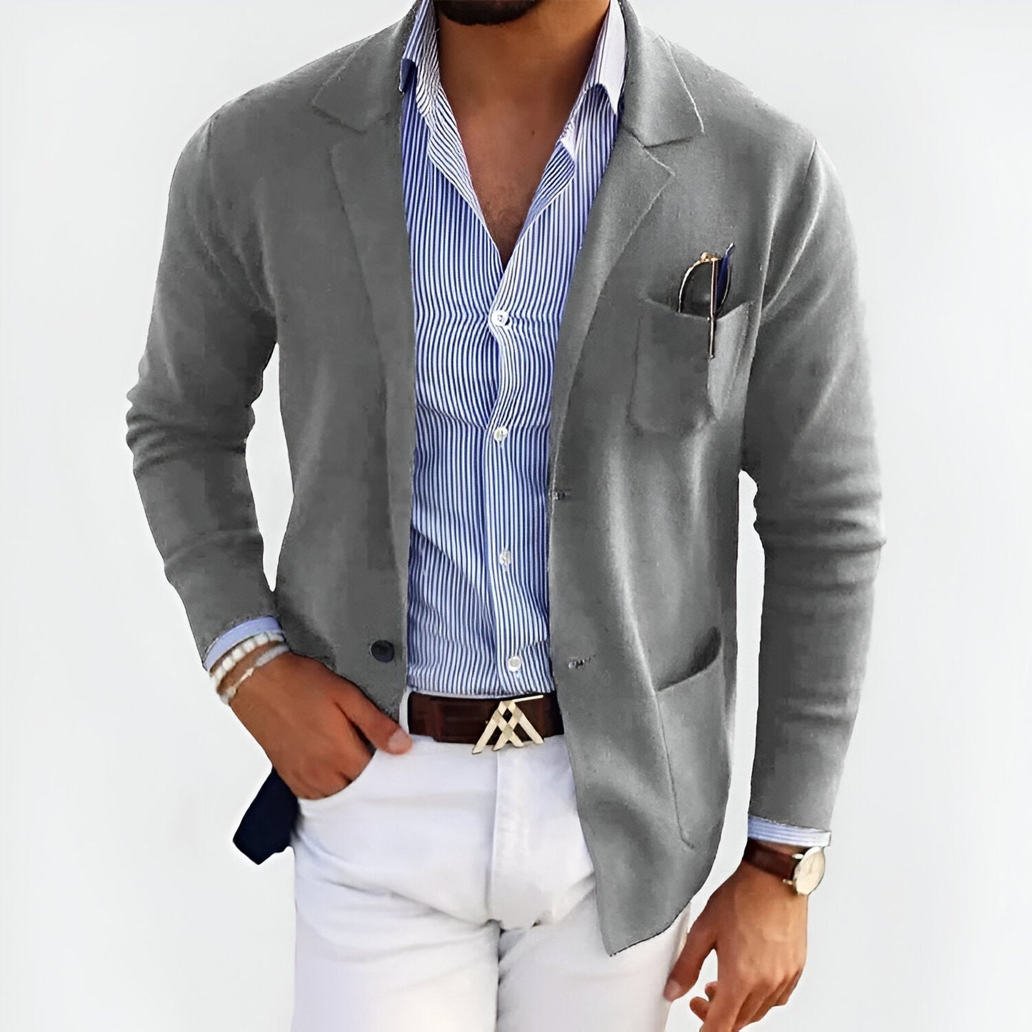 Javier - Chaqueta ligera y elegante para hombre