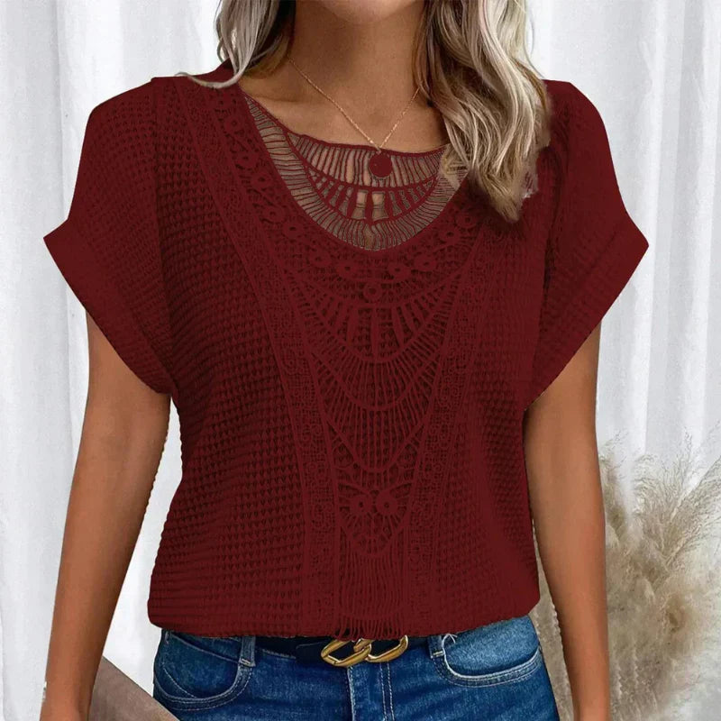 Rosé ™ | Blusa elegante de estilo Ibiza