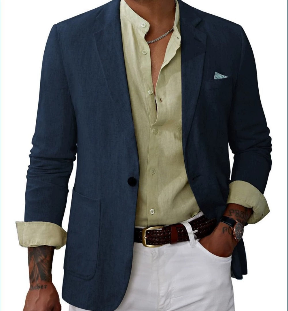 Javier - Chaqueta ligera y elegante para hombre