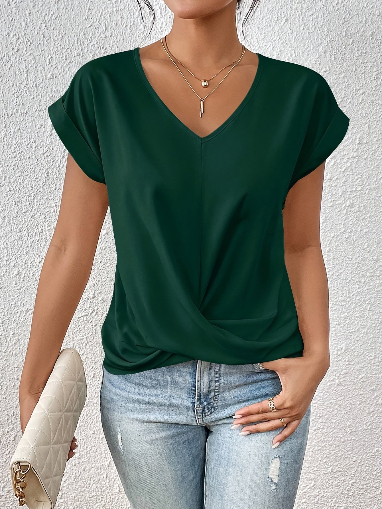 Lucía™ | Camiseta casual con escote corazón (1+1 GRATIS)