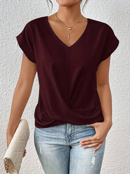 Lucía™ | Camiseta casual con escote corazón (1+1 GRATIS)