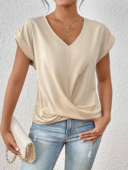 Lucía™ | Camiseta casual con escote corazón (1+1 GRATIS)