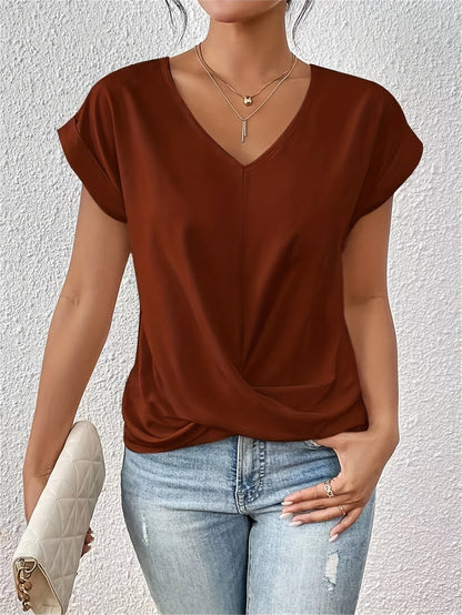 Lucía™ | Camiseta casual con escote corazón (1+1 GRATIS)